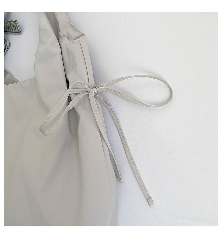 New Fashion Simple Shoulder Bag Women Large Capacity Comfortable Versatile Texture Tote Bag Simple Casual Storage Handbag