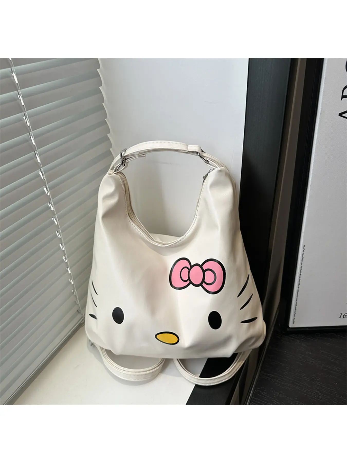 Cartoon Cat Cute New Versatile Large-Capacity Tote Bag for Women High-Quality Niche Trendy Crossbody Bag