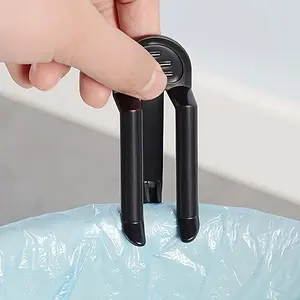 10pcs Premium Sturdy Long - Lasting Garbage Basket Clip, Reliable Garbage Bag Clip, Durable Clip for Trash Cans and Garbage Bags for Home Office Restaurant Use