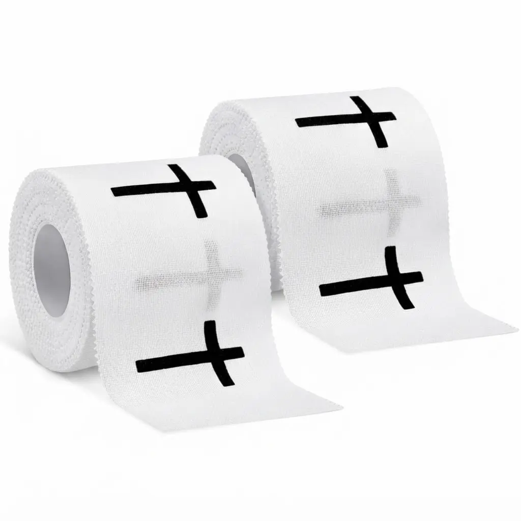 Yitap Jesus Christian Cross Sports Tape Wristband, /, Football and Baseball, Gym Injuries, Essential Athlete Equipment, Breathable Sports Tape, Elastic Athletic Tape, Athletic Tape for Sports