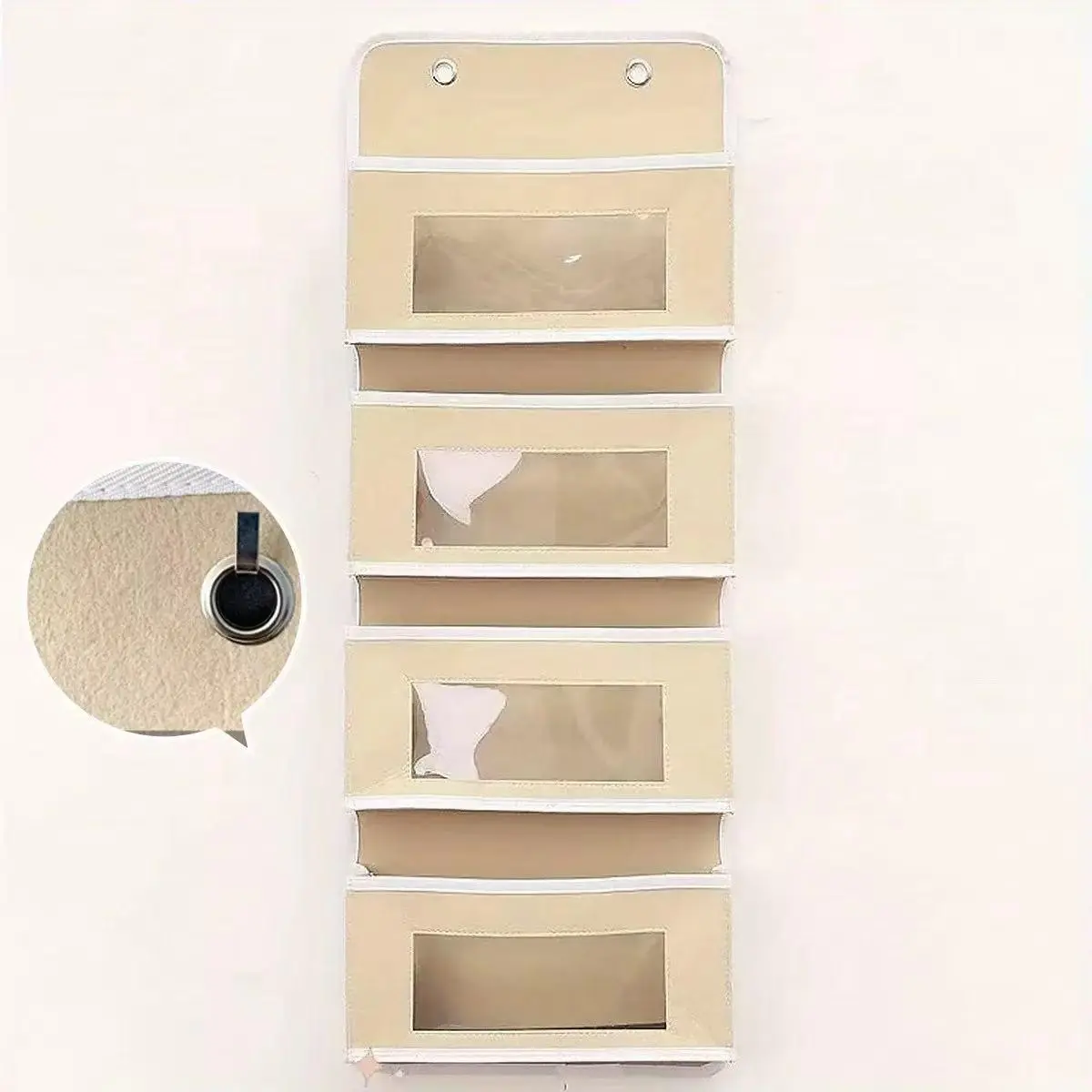 Door Back Storage Bag, 1 Piece Hanging Storage Bag, Multi-grid Hanging Storage Organizer for Bedroom, Living Room, Home Organizer