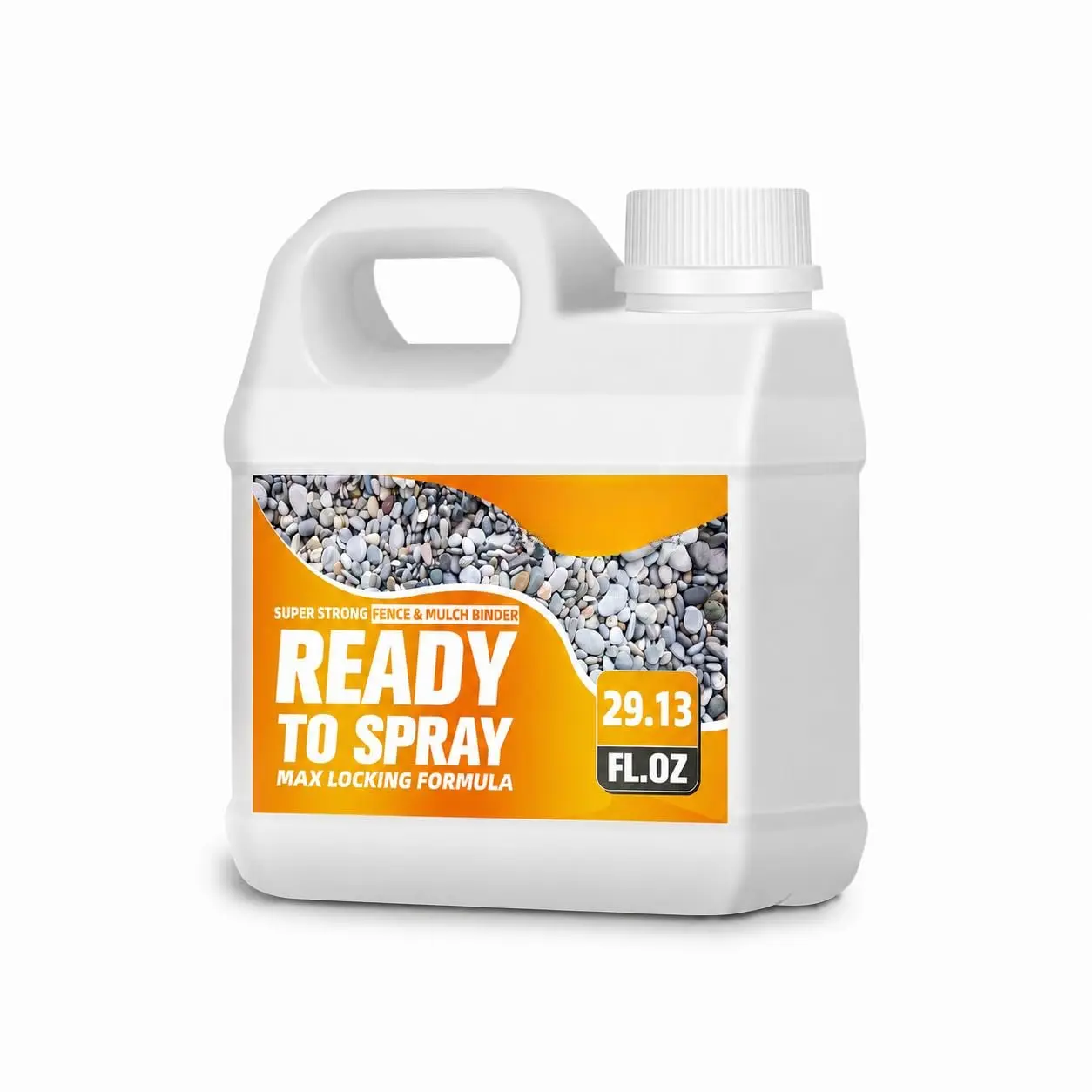 Rock Glue for Landscaping, 29.13OZ -to-Use | Mulch & Gravel Binder,  & -Safe Mulch Glue for Landscaping, Clear-Drying Permeable for Pea Gravel