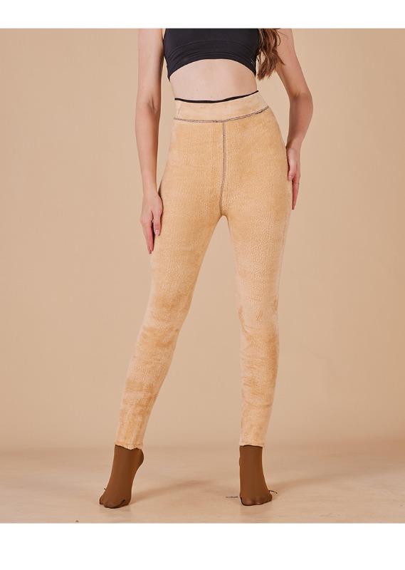 Fleece Lined Winter Tights Women - Thermal Warm Opaque Pantyhose Thick Sheer Leggings,Plus SizeWaisted  Women's Fleece lined tights, Warm pantyhose Leggings Thick translucent Winter stockings For Women Warm-lined Tight fashion,5 colour