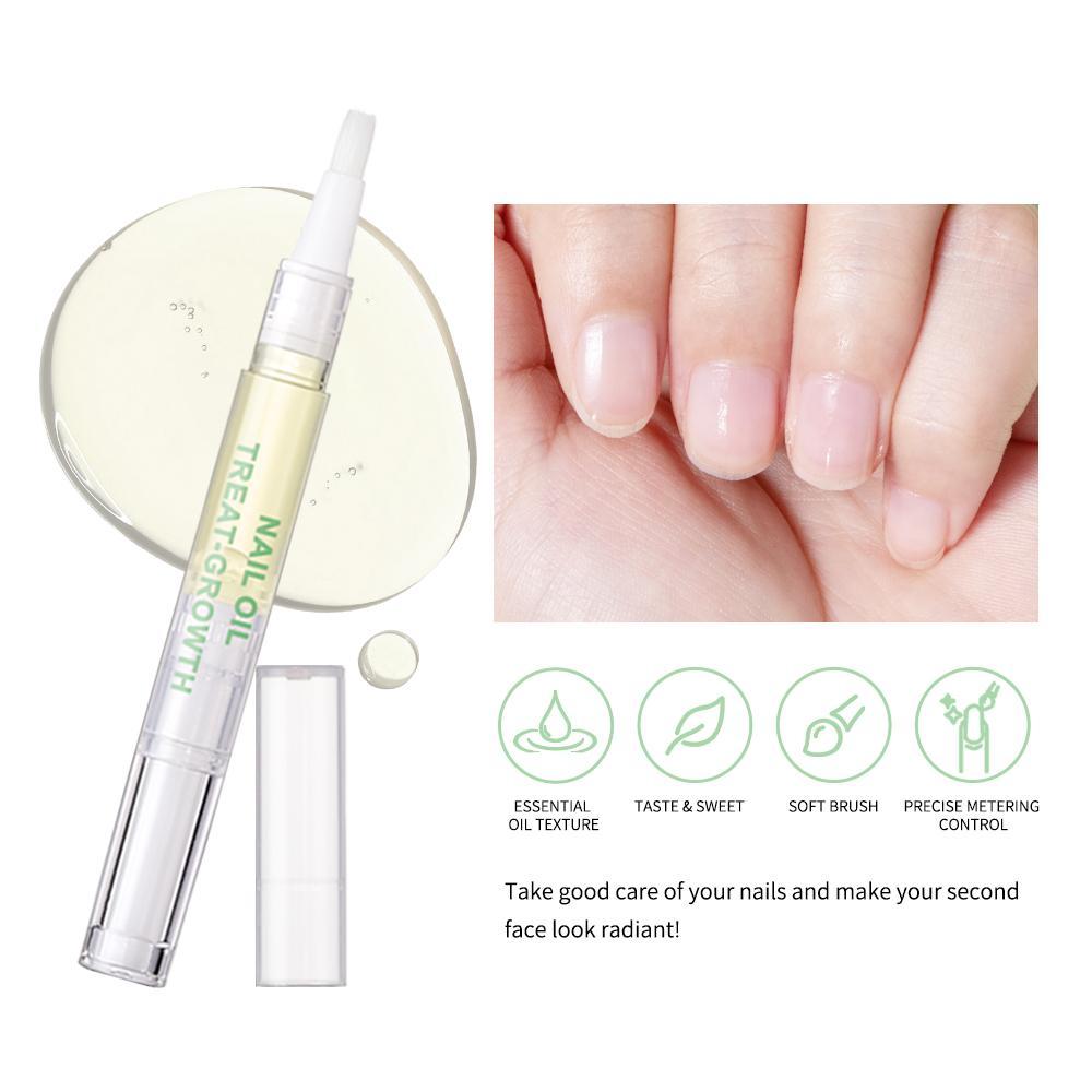 Nail Care Oil, Nail Strengthening Oil, Nail Growth Oil, Cuticle Oil for Nails, Finger Edge Manicure Nourishing Pen, Nail Skin Edge Care Product