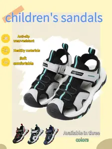 Sport Beach Sandals for Kids, Non-Slip and Durable Design, Soft Eva and Rubber Sole, Comfortable Mesh Upper for Active Play