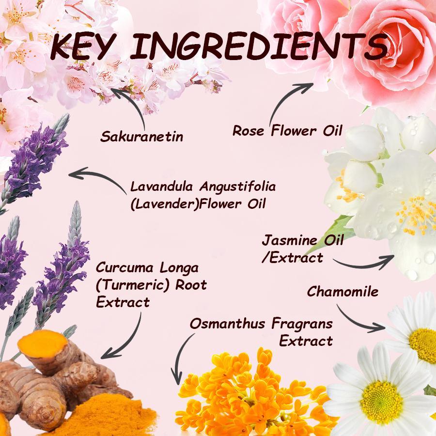 Flower Soap Set, 6 Counts/box Handmade Scented Soap, Moisturizing Soap for Showering, Washing Face, and Bathing, Body Wash & Cleansers