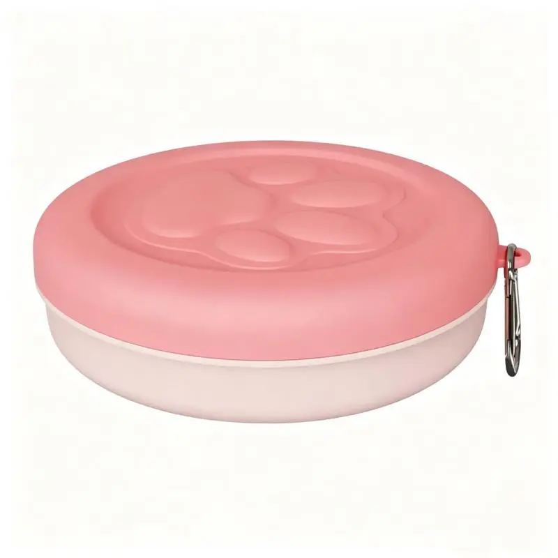 Portable Outdoor Pet Food Storage Box, Durable PP Material, Ideal for Cats and Dogs, Convenient Design for Easy Use