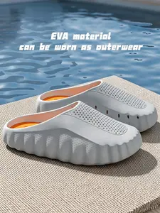Men's Eva Summer Sandals, Anti-Odor Non-Slip Slippers, Soft Comfortable Sole, Durable High-Quality, Sizes 40-45, Ideal for Home, Shopping, Walking