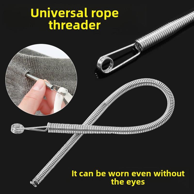 Efficient Threading Tool for Easy Sewing, Versatile Spring-Loaded Needle Threader for Home Use, Multi-Purpose Tool for Elastic Waistbands and Cords, Sewing Tools and Crafts Supplies, Sewing Accessories #GLOBAL PICKS
