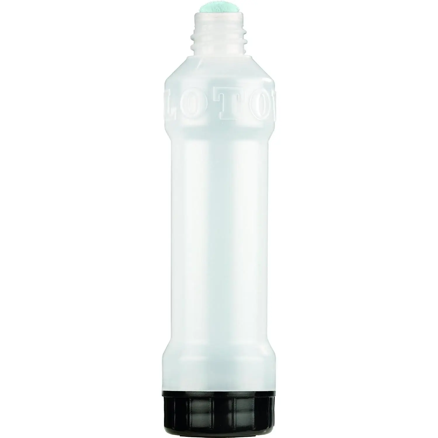 DRIPSTICK Empty Squeeze Bottle Marker,  and Refillable with Any  Ink Color, 10mm Nib, Holds 70ml (830.203), Black