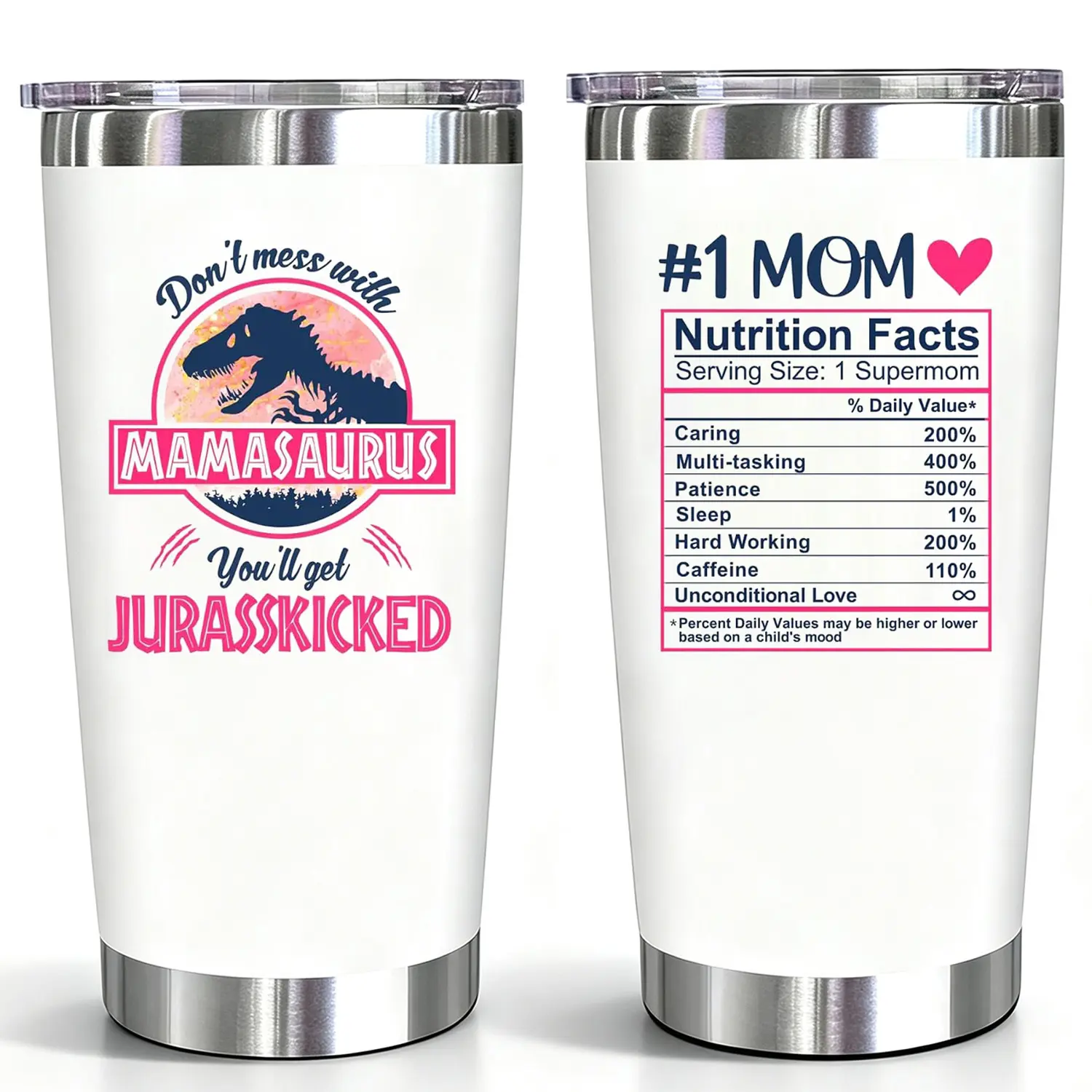 Mothers Day Gifts for Mom – Birthday Gifts for Mom from Daughter, Son, Kids, Husband – Unique Wife Gift – Present Ideas for Mother, Mother-in-Law, New Mama – 20 Oz Tumbler