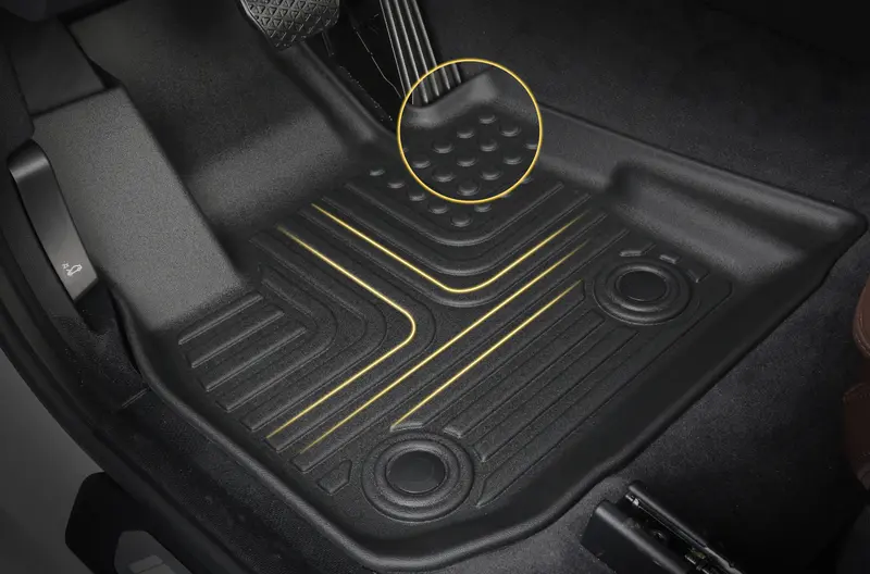 Cargo Liner / Rear Trunk Mat For Nissan Rogue 2021-2025 Non-Sport – Black TPO Waterproof