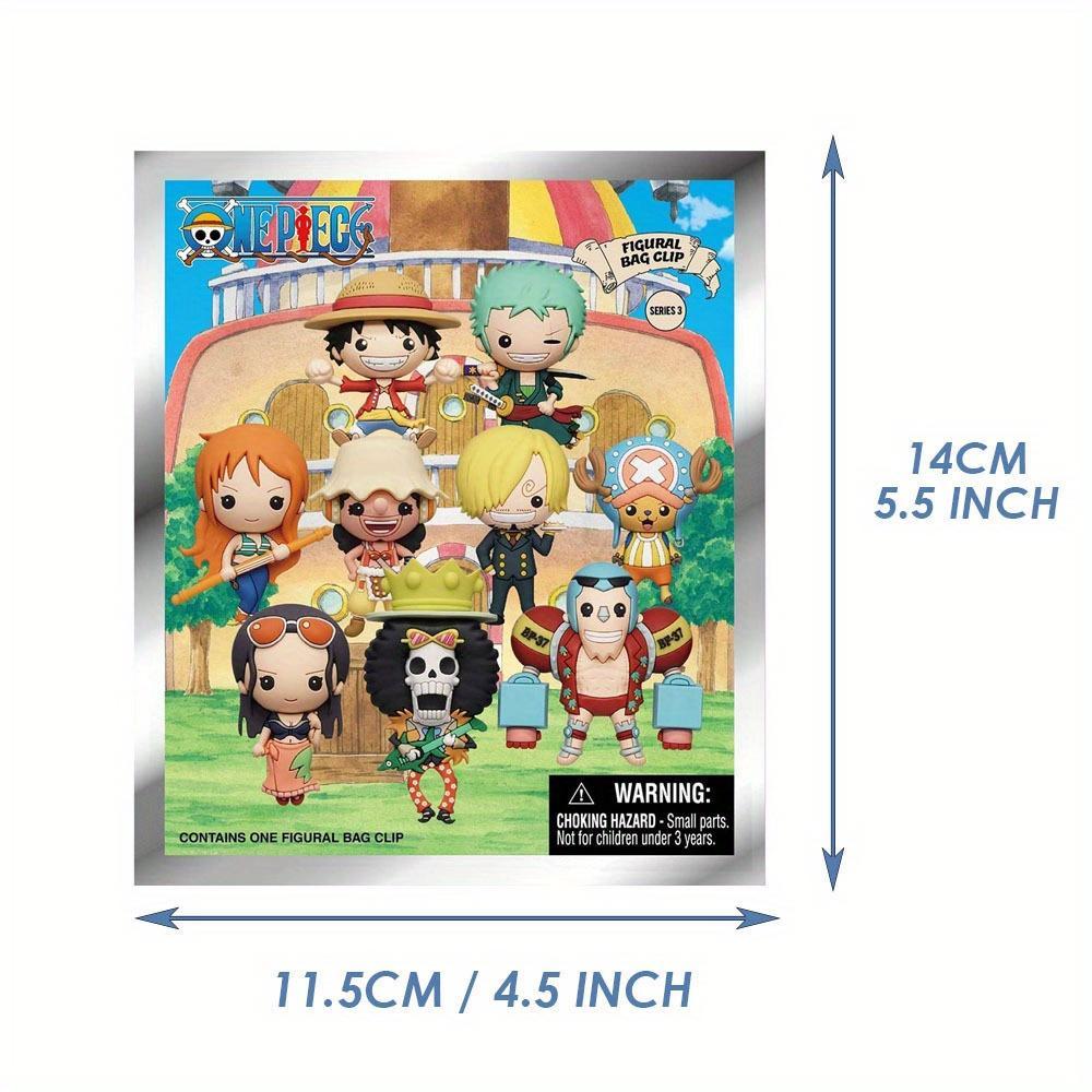 1PC ONE PIECE Series Official License Blind Bag D. Luffy Tony Tony Joba Cute Anime Characters Keychain Mystery Blind Bag Randomly A Character Exquisite Value Collectibles Christmas