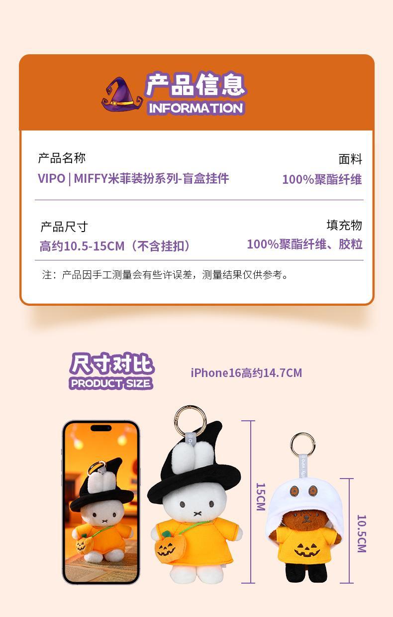 2025new Genuine Miffy Rabbit Dress Up Series Toy Cartoon Dolls Anime Accessories Creative Pendant Halloween Present Gift Stock