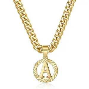 New 26-letter hollow pendant adjustable copper material light luxury personalized accessory for men and women, gift
