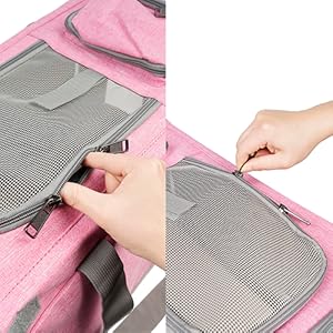 Soft-Sided Pet Carrier for Large Cats | Cat Stuff for Indoor & Travel Bag Medium Cat 20lbs Washable with Privacy Curtains Home Outdoor Soft-Sided Pet Carrier for Large Cats | Cat Stuff for Indoor & Travel Bag Medium Cat 20lbs Washable with Privacy Curtains Home Outdoor