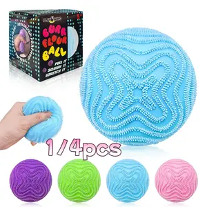 Plush Stress Ball Set, Soft Anxiety Relief Toy, Squishy Flour-Filled Elastic Balls, Sensory Pressure Release for Adults