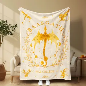 Vintage Luxury Blanket, Soft and Breathable, Ideal for Home Sofa, Dormitory, Office, Perfect for All Seasons, Enhances Room Aesthetic