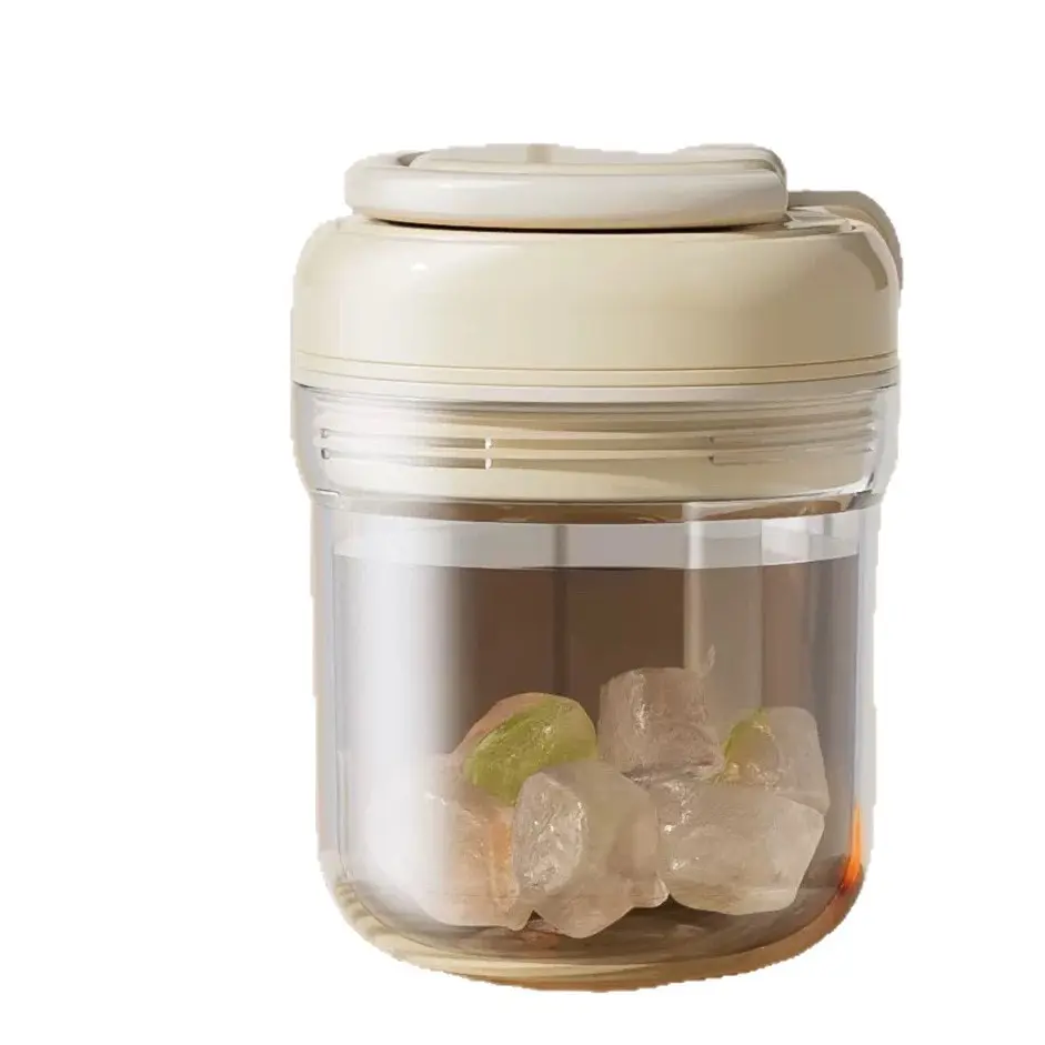 Ice grid water cup three-in-one pressing ice cup ice drink accompanying cup kettle ice box integrated pressing ice cup portable