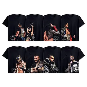 🥊   [Sale Up To 50%]WWE Wrestlers Collection Tee, WWE Wrestlers Tshirt WWE Fan, WWE Superstars Tee, WWE Champions Sports Shirt, Gift for Him Gift For Her Crewneck Cotton Top