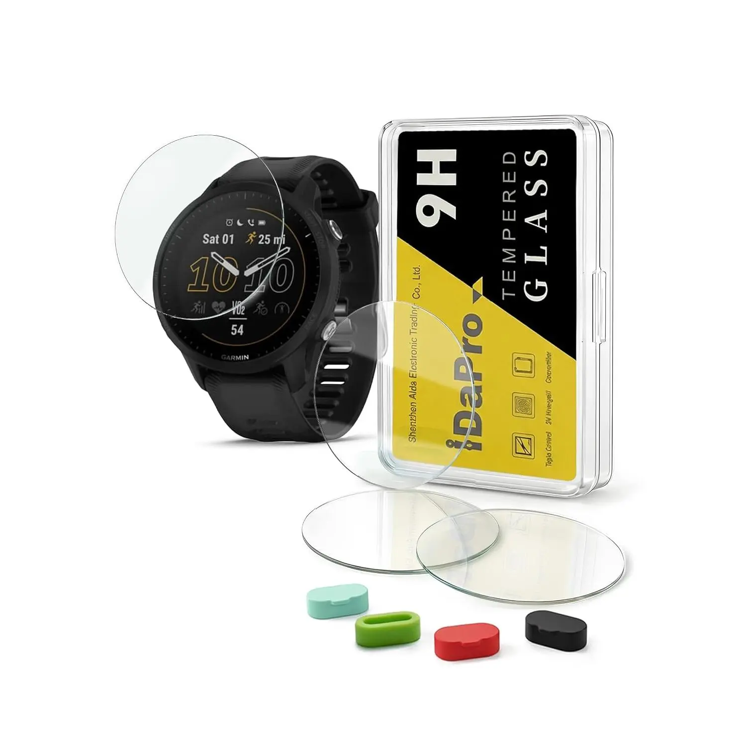Screen Protector for Garmin Forerunner 955/955 Solar, 9H Glass