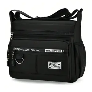 Men's Crossbody Bag, Shoulder Bag, Small Square Bag, Casual Mailman Bag, Large Capacity Tool Kit, Keep Your Items Organized And Easy To Carry