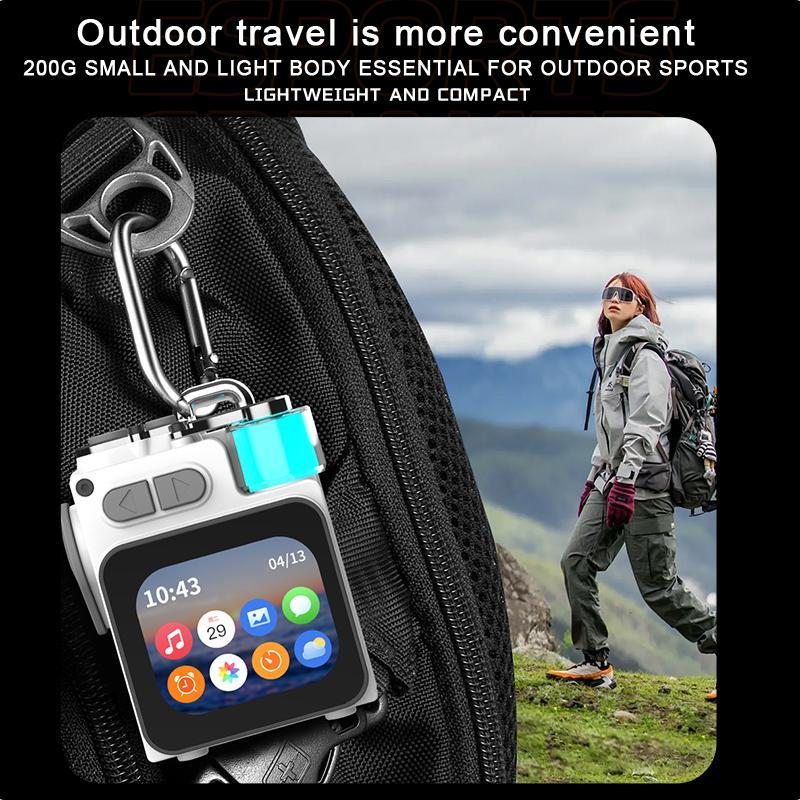 GAMINJA Wireless Speaker, Portable Mini Multi-function Wireless Music Player, Rechargeable Stereo Radio Speaker with Cool Light for Home Office, Portable Speakers