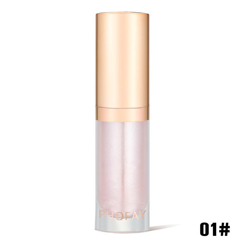 PHOFAY Juicy Tubes Ultra High-Shine Yummy Flavors Moisturizing Warm Lip Oil 4.5 ML Non-Sticky Easy Application