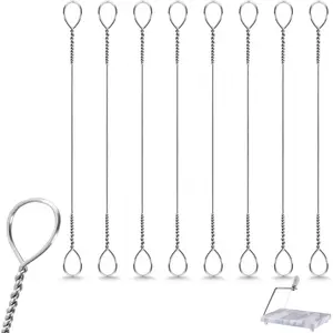 8-Piece Cheese Slicer Wire, Replacement Cheese Slicing Board Wire, Marble Cheese Slicing Board Wire for Cutting Cheese and Butter Chunks, 5.5-Inch Length (8-Piece Pack)