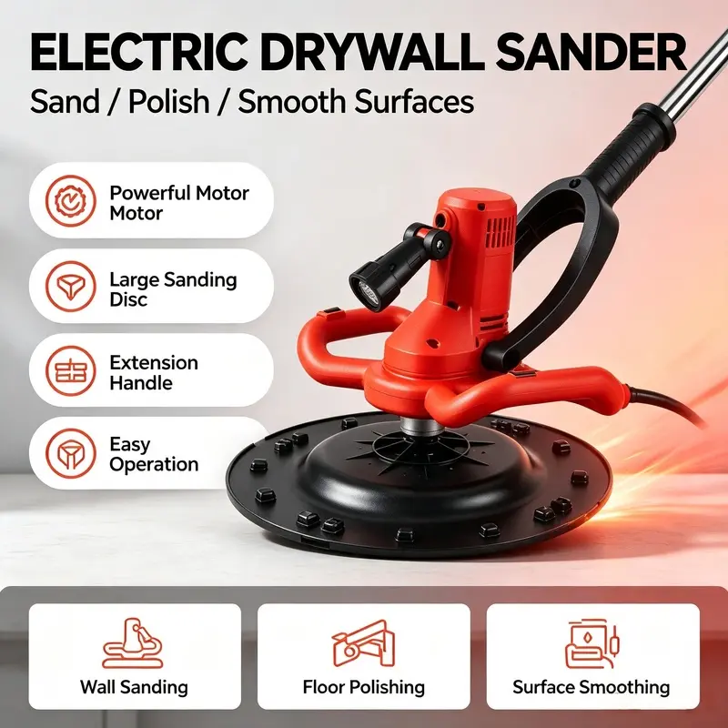 Six-speed variable-speed polishing machine - high-performance concrete polishing machine, cement mortar smoothing machine, designed to enhance surface smoothness