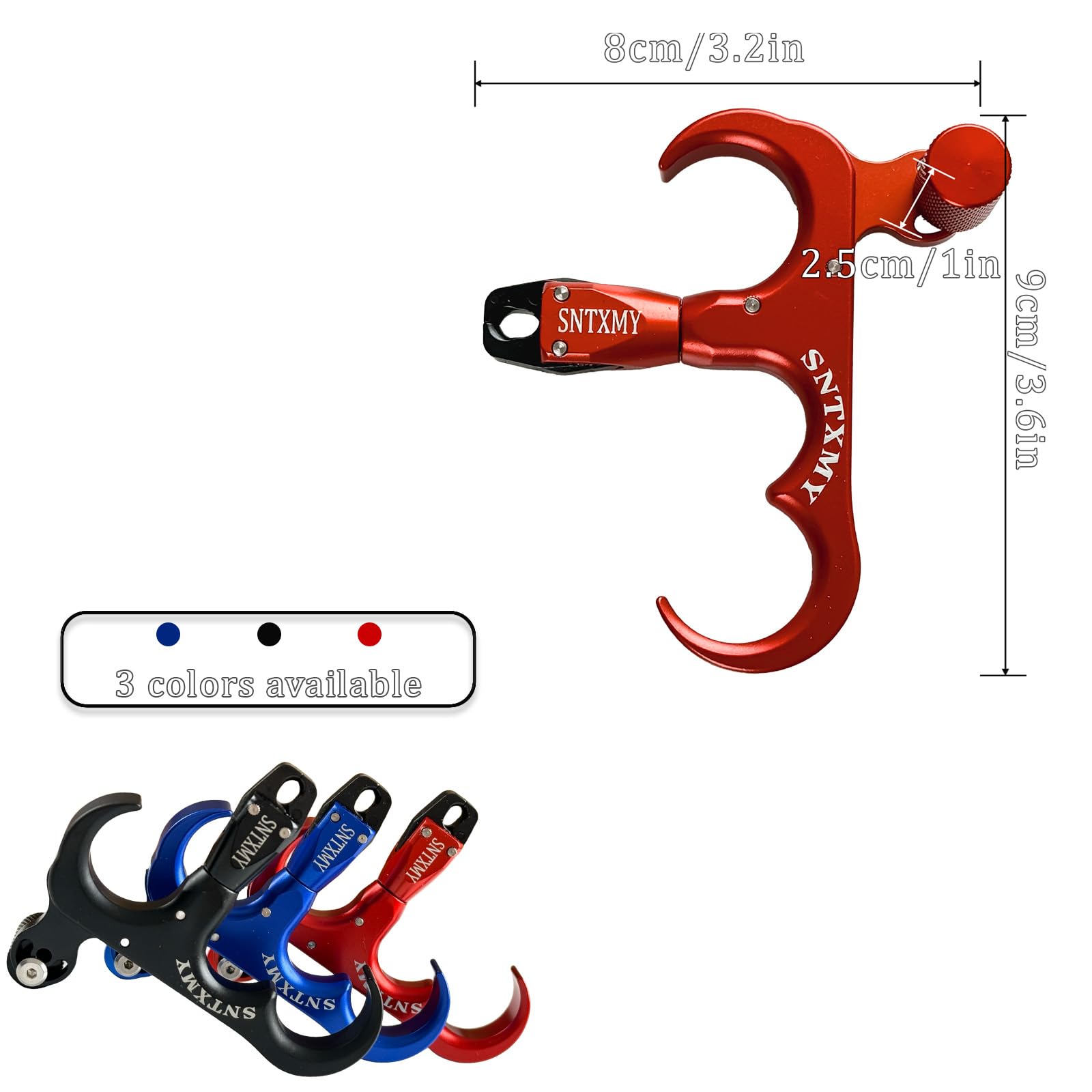 360 °   Rotatable Compound Bow Release |   Durable Aluminum & Accurate Trigger