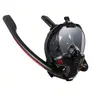 Professional Double Tube Full Snorkeling Mask, 180° Panoramic Anti-Fog Diving Mask, Dry Top System, Detachable Camera Bracket, Adult Snorkeling Equipment, Diving Gear