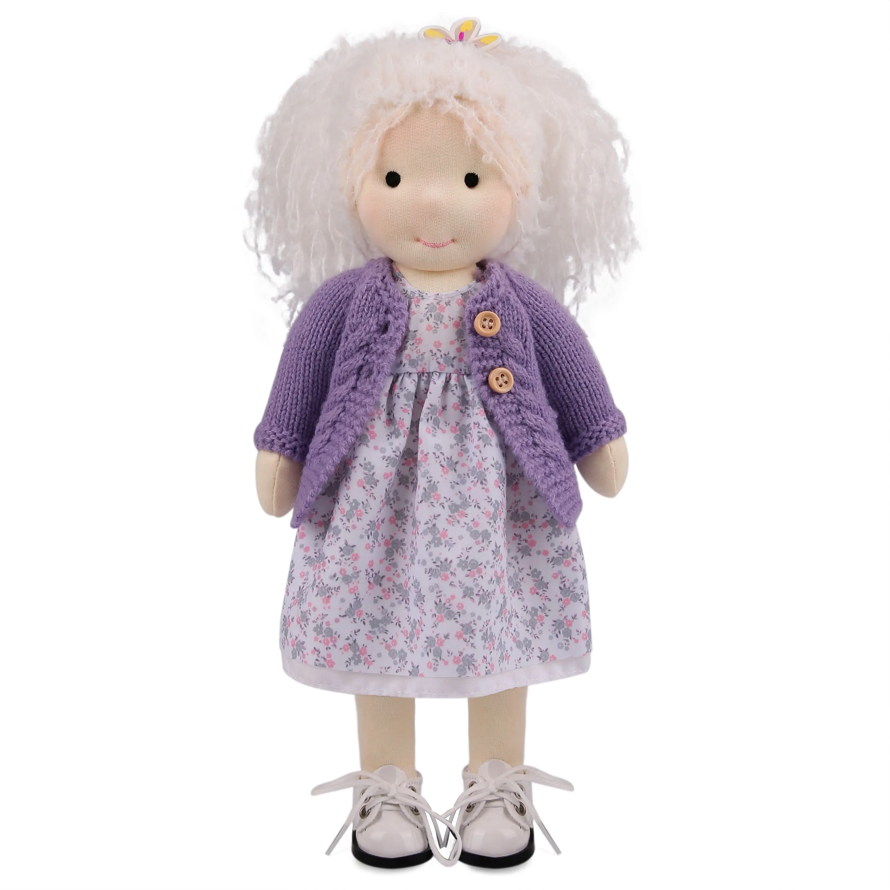 Penelope-Custom 12" Handmade Rag Doll - A Special Companion Every Child Deserves