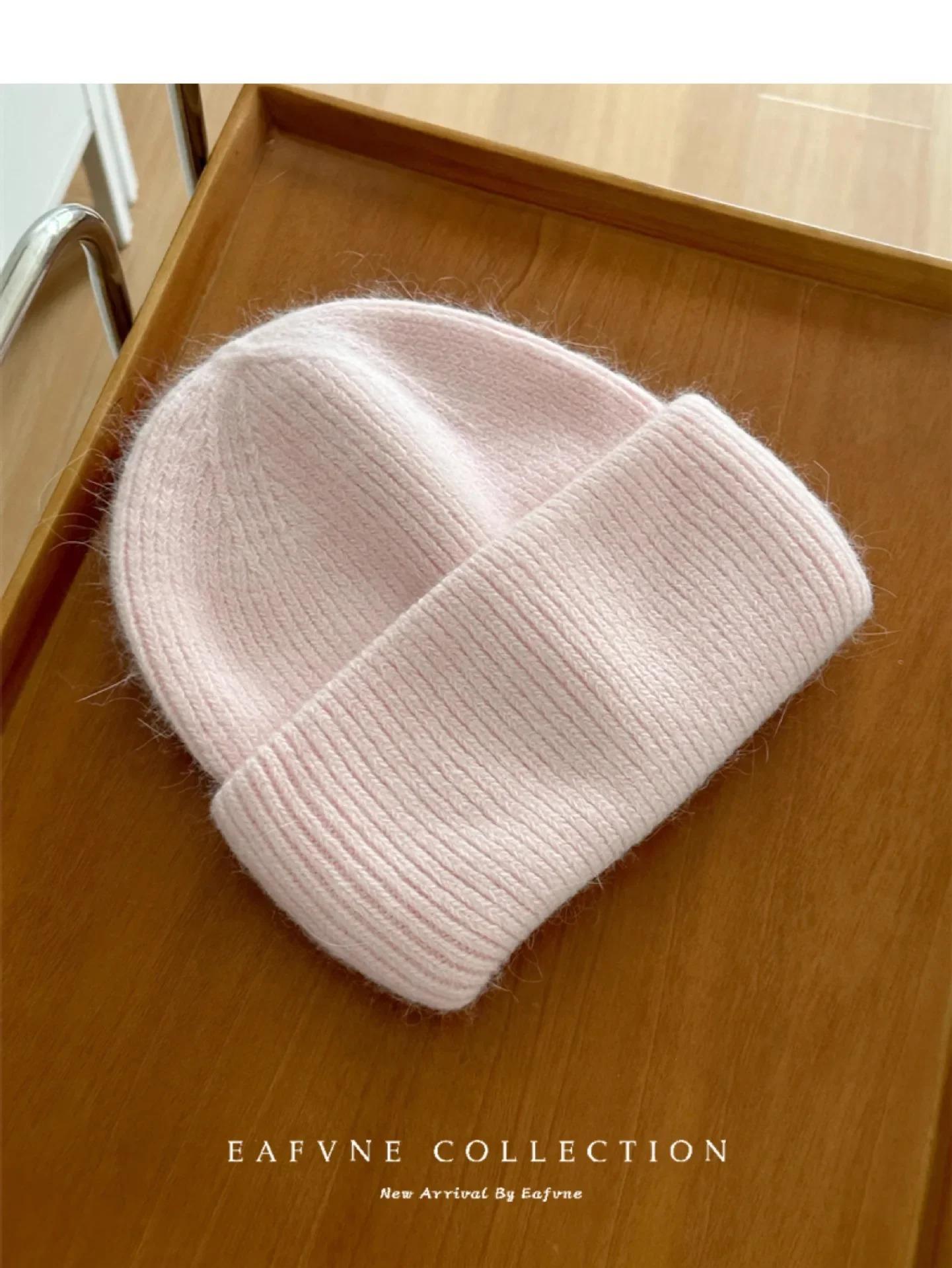 1pc Warm Knit Beanie for Men Women,Slouchy Beanie Hats Winter Knit Cap Soft Ski Hat Unisex,Thick Fisherman Cuff Plain Skull Caps