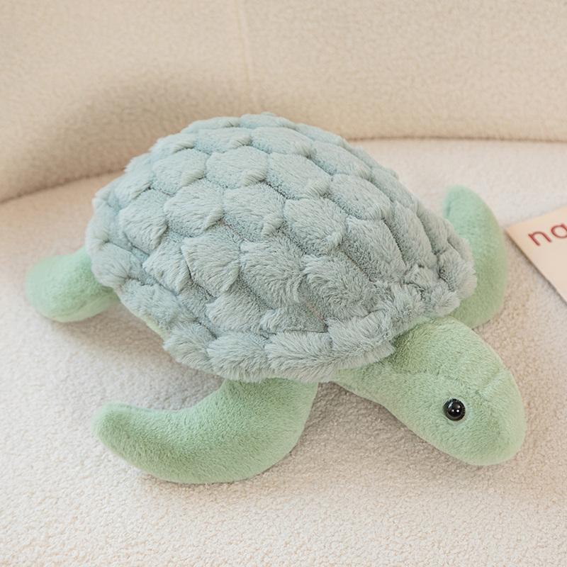Cute Turtle Design Plush Toy, 1 Count Soft Stuffed Marine Animal Doll, Sea Turtle Plushie, Appease Doll for Children Birthday Gift, Gift for Her, Girl's Gift, Soft Cuddly Gift