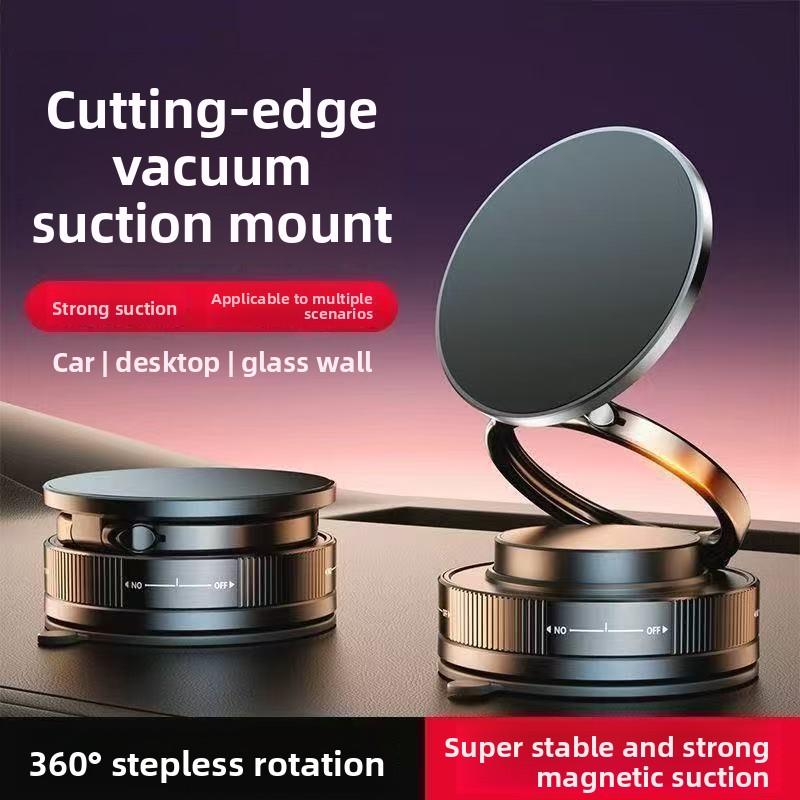 Foldable Magnetic Phone Mount for Car Dashboard 360 °     Rotating Strong Suction Phone Stand for iPhone Samsung Huawei GPS Navigation & Multi-Angle Viewing