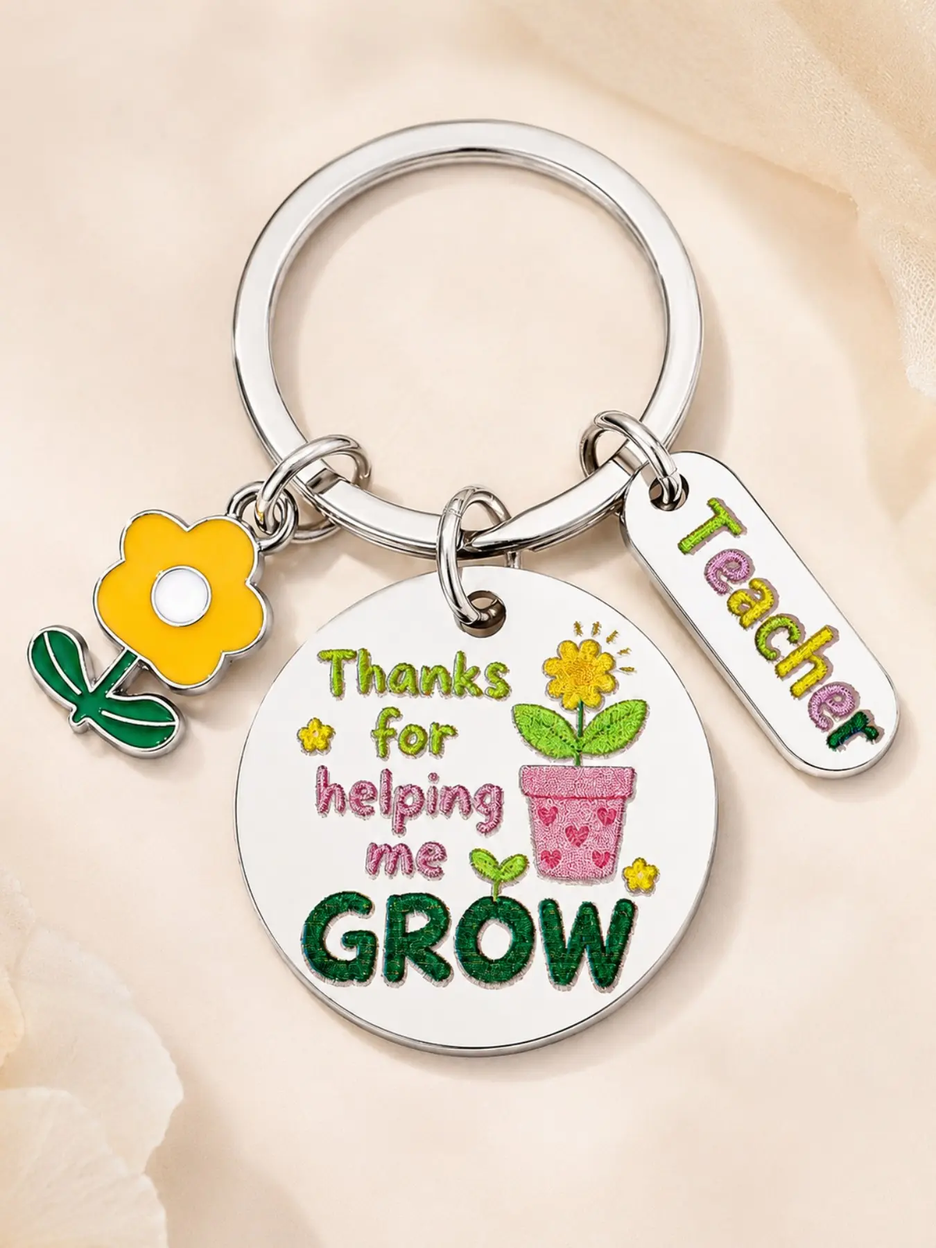 Teacher Appreciation Gifts for Teachers, Keychain Thank You Gifts, End of Year, Teacher's Day, Graduation, Thanksgiving, Christmas, Valentine's Day, Back to School