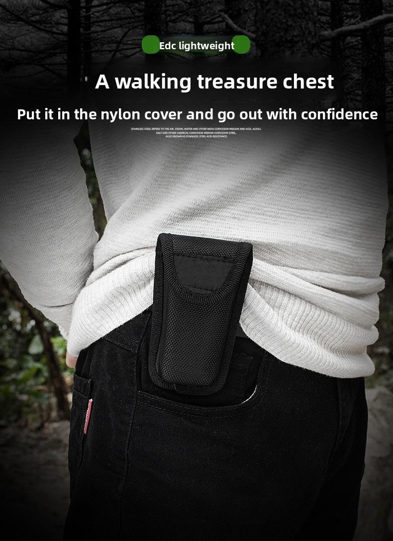 Multi - Function Stainless Steel Black Oxide Folding Pliers Screwdriver Set Telescopic Outdoor Emergency Tool