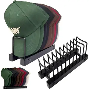 Hat Stand For Baseball caps, Duty No install Hat Organizer For 10 Baseball Caps, Tabletop Hat Display & Organizer For Room Desk Closet Dresser Shelf