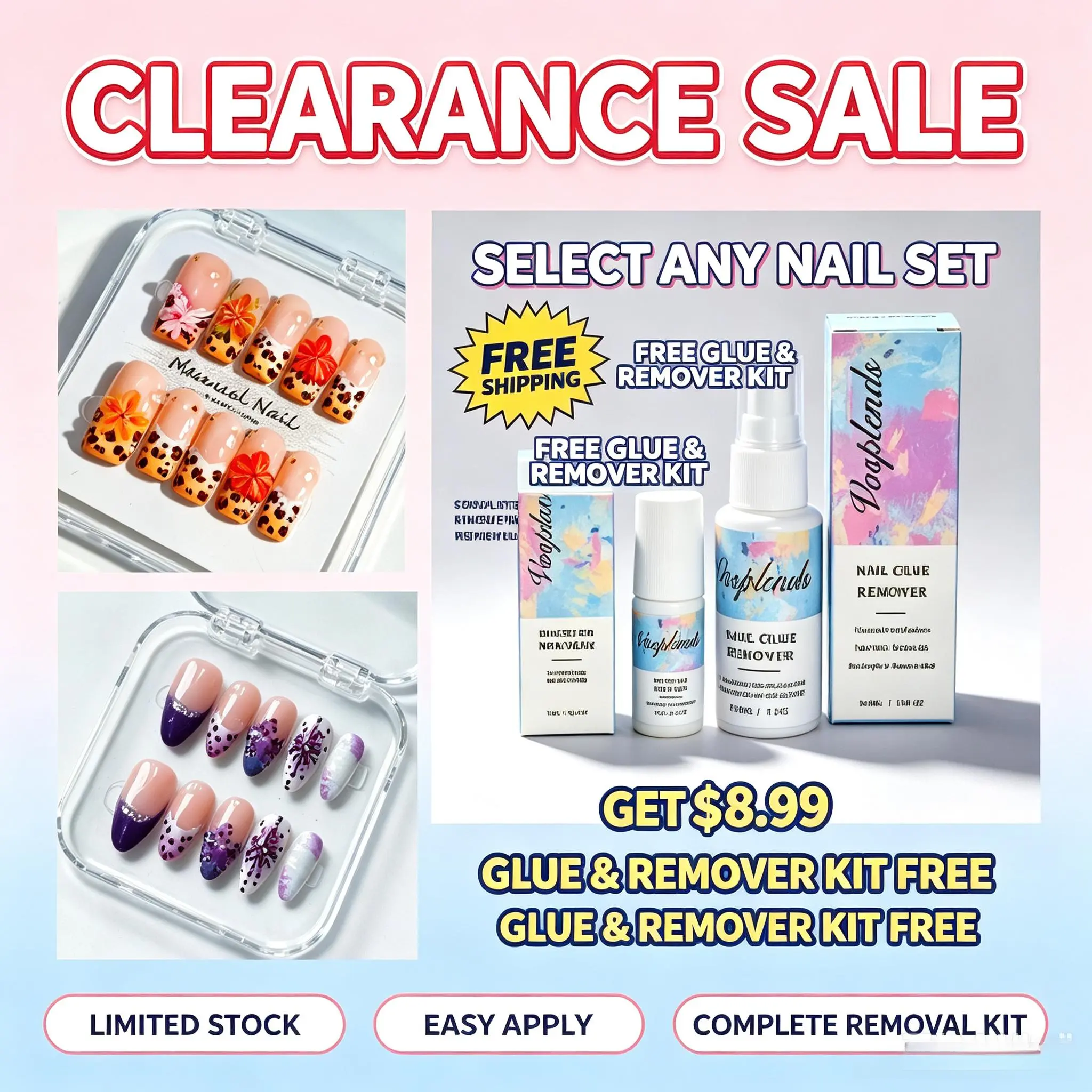Clearance Handmade Acrylic Press On Nails (10Pcs) - Medium Short Oval Rhinestone Fake Nails, Y2K Milky Nude Pastel Pink, Feminine Chic Cute Work & Dates Salon Alternative, Limited Stock, Free $8.99 Glue & Remover Set