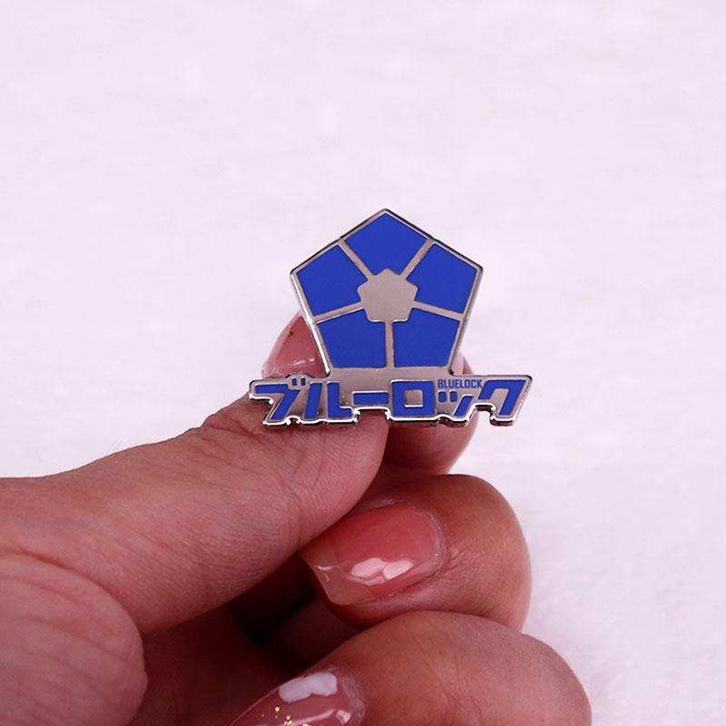 BLUE LOCK anime Enamel Pin playing soccer hot Japanese manga series badge brooch jewelry