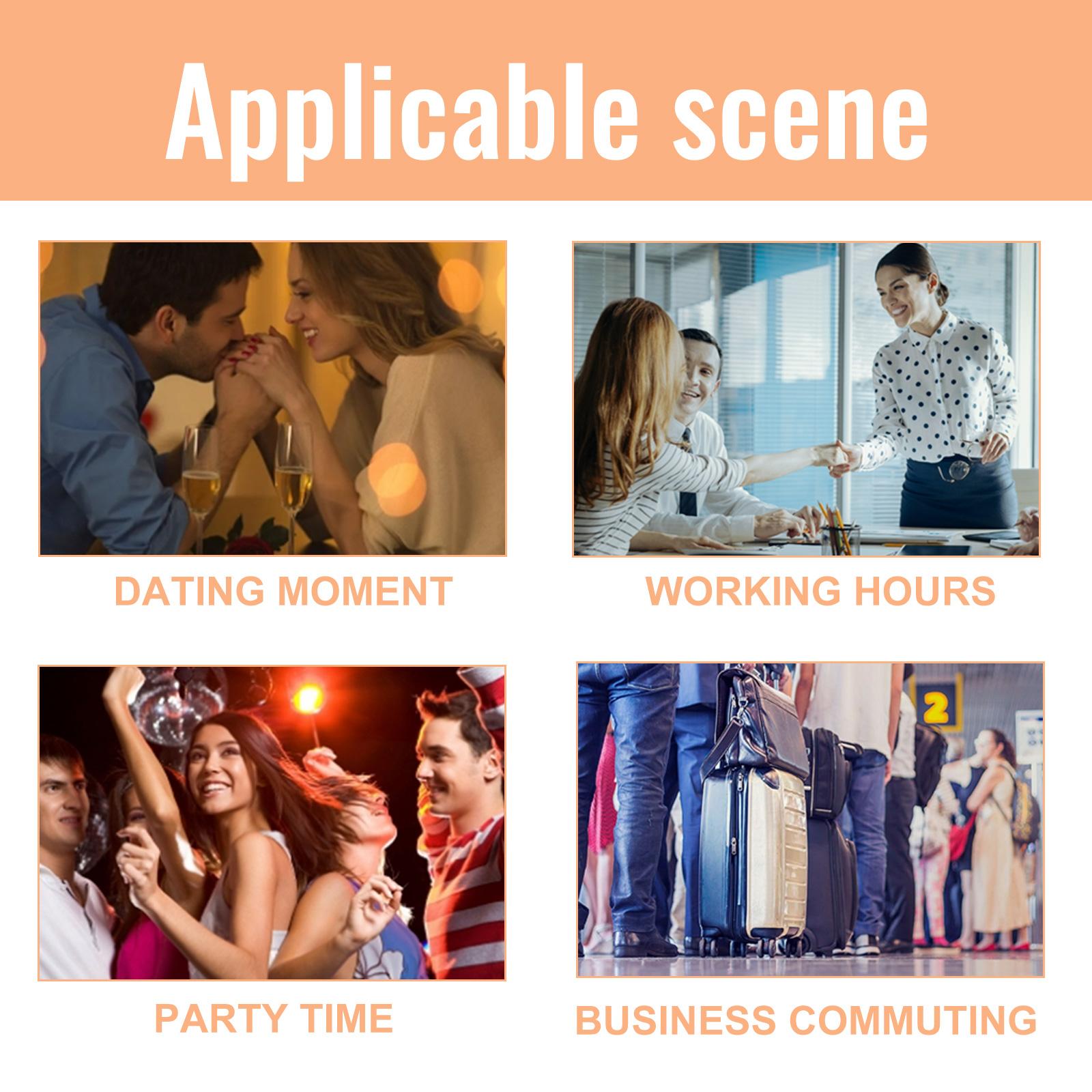 Roxelis Soft Vanilla Shimmer Fragrance Mist, Lasting Fragrance Fresh And Natural Couples Date With Fragrance To Bring Atmosphere Encounter perfume