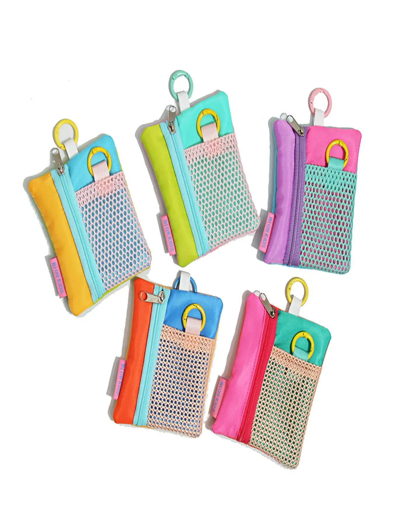 New Minimalist Fashion Canvas Phone Earphone Wallet, Mini Card Holder, Keychain, Creative Key Wallet, Student Backpack Accessory, Casual Wallet