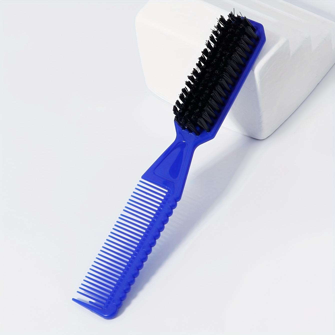 Double-Headed Beard And Hair Brush • Barber Cleaning Brush • Nylon Brush • Styling Hair Brush • Black Nylon Bristles • Essential for Men's Styling • Perfectly Creates a Natural Look