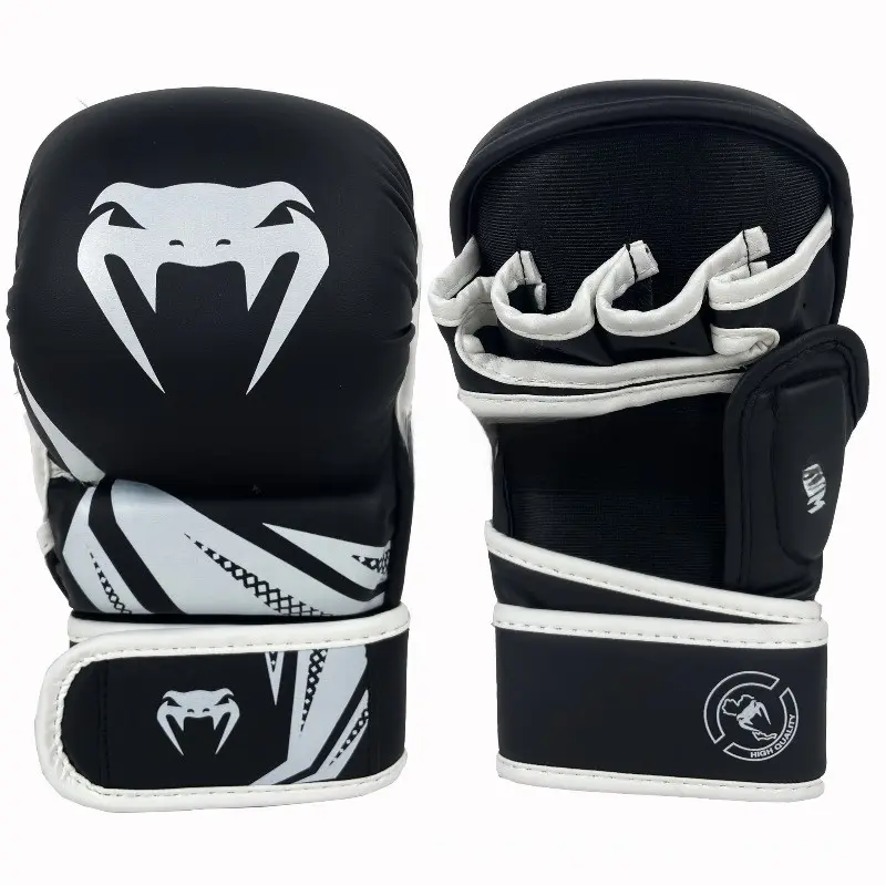 Professional Adult Kids 3.0 Mma Half-Finger Fighting Gloves, Taekwondo Boxing Protection Gear, Ideal for Training and Sparring