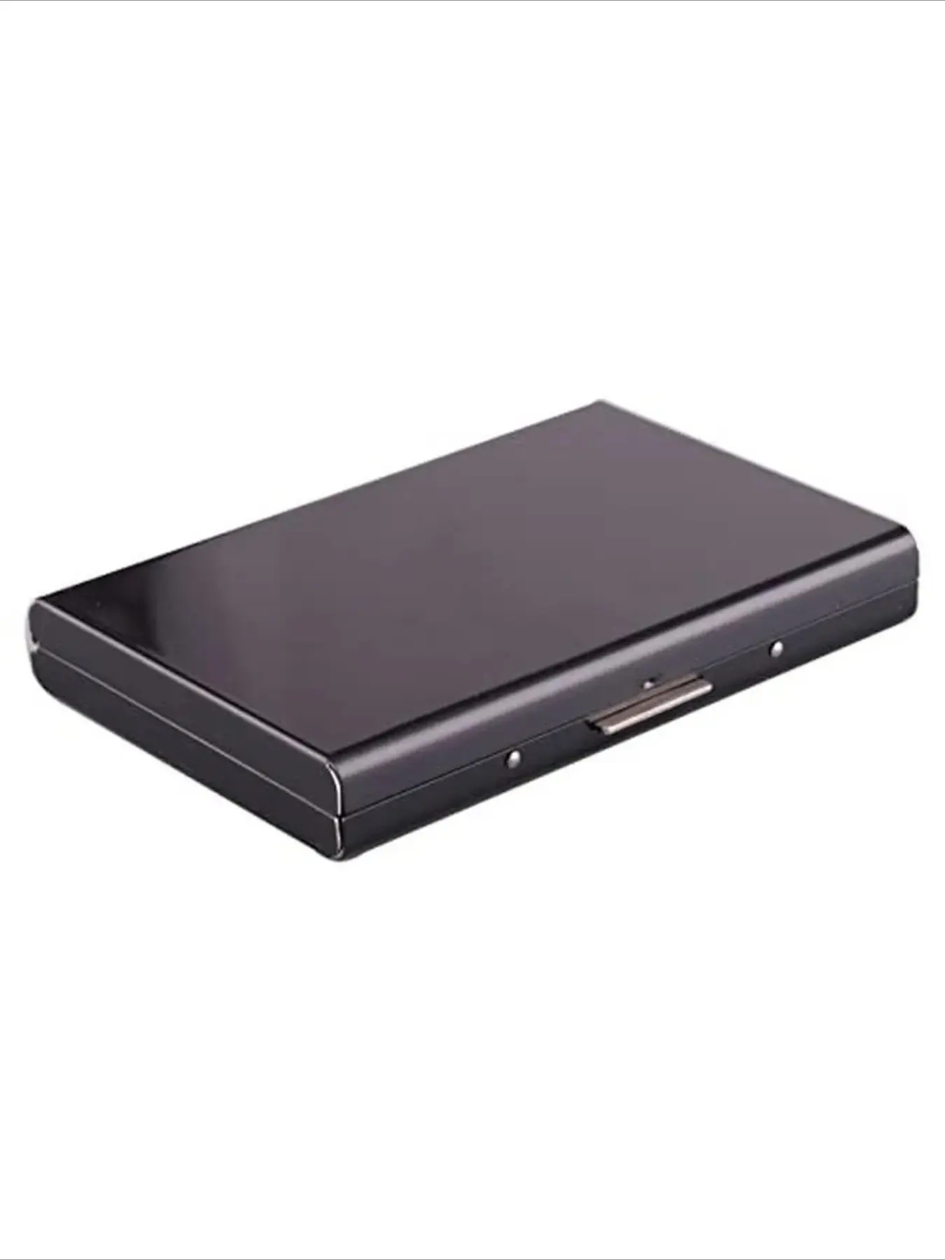 Antitheft ANTI Rfid Blocking ID Bank Credit Wallets Rfid Protected Wallet Men Slim Thin Aluminum Box Metal Mini Minimalist Cardholder Case
