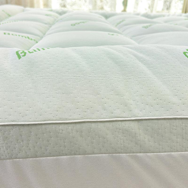【New Year Deal】Cooling Mattress Topper, Extra Thick, Plush Quilted Pad with 8-21 Inch Deep Pockets, Overfilled with Breathable Polyester, Mattress Protector- Machine Washable 1000GSM