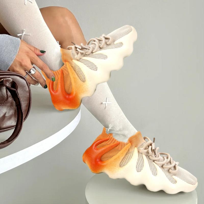 Men's & Women's Fashion Running Shoes Breathable Mesh Lightweight Comfortable Athletic Sneakers for Running Jogging Gym Tennis Versatile Sporty Style