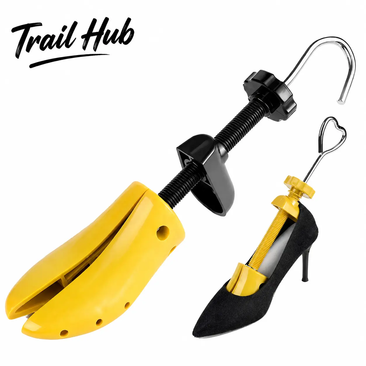 Adjustable Shoe Expander Tool for Men and Women – Universal Foot Support Device with 3D Expansion for Length, Width & Height to Gently Stretch Tight Shoes, Restore Shape, and Prevent Creasing