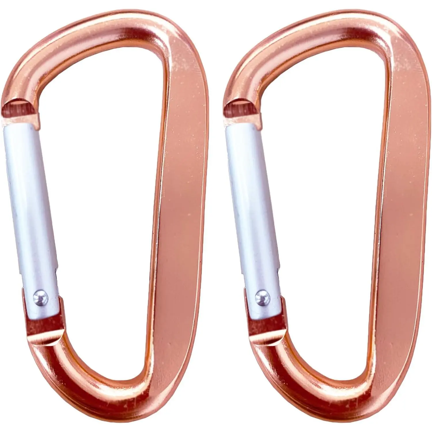 Cute Carabiner Clip, 3"  Alloy Caribeener D Ring, Spring Snap Hook for  Clip